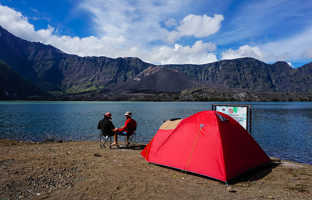 rinjani trekking in lombok