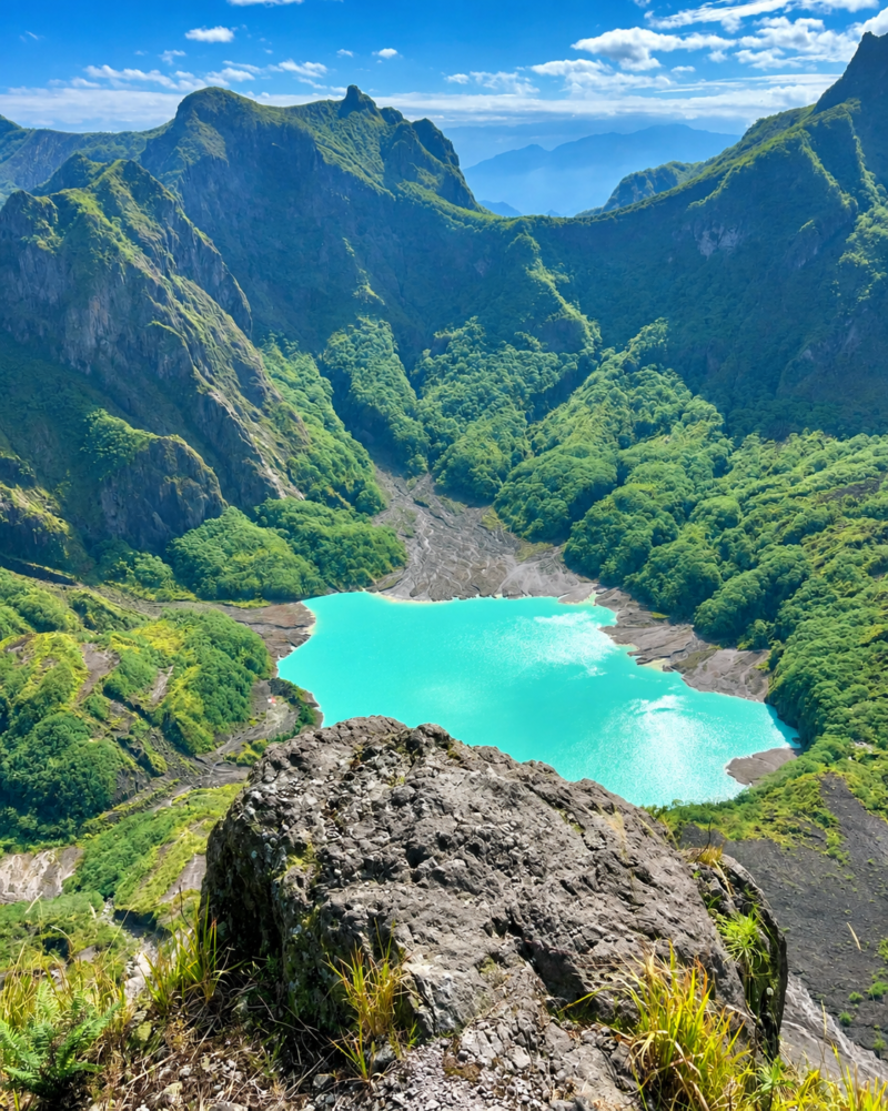 Kelud Crater East Java